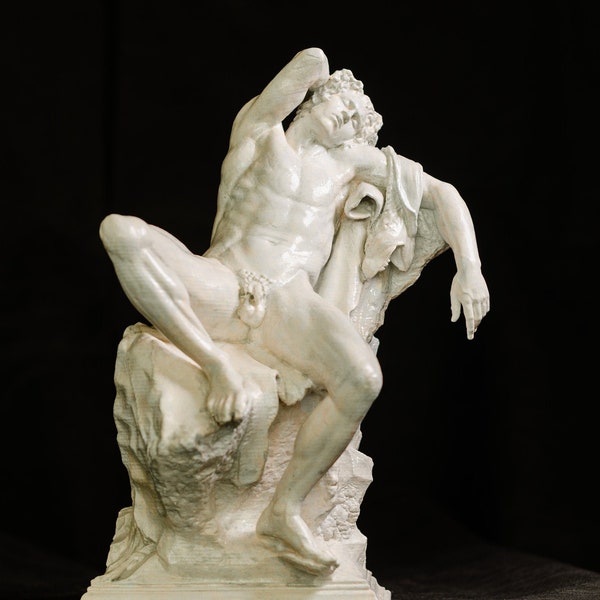 Barberini Faun, 9-30 inch, Classic Sculptures, Ancient Greek Art, Plastic Sculpture, Classical Statues, Man Statue