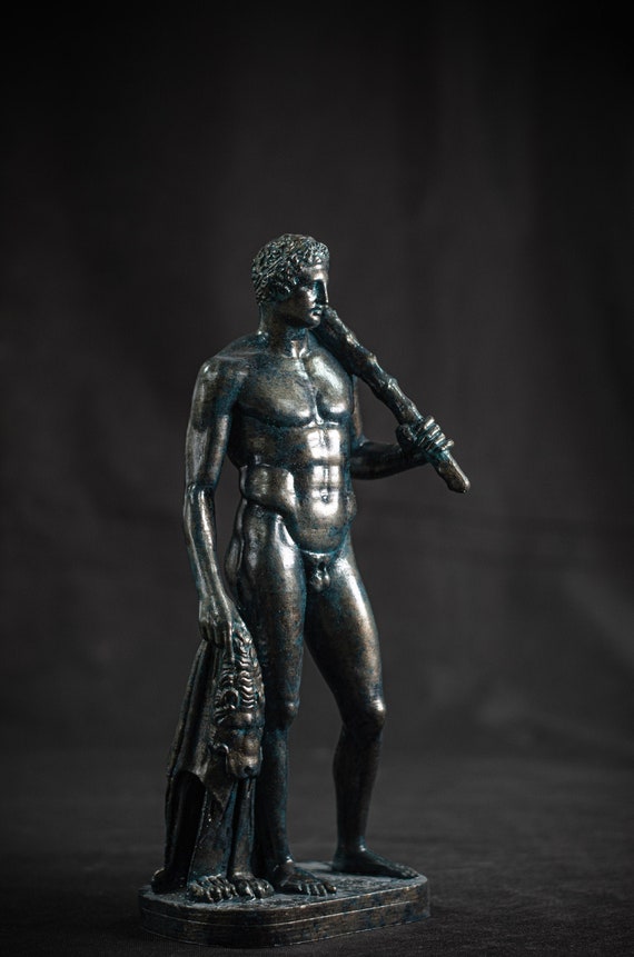 The Lansdowne Hercules Hercules Statue Classical Statues Etsy