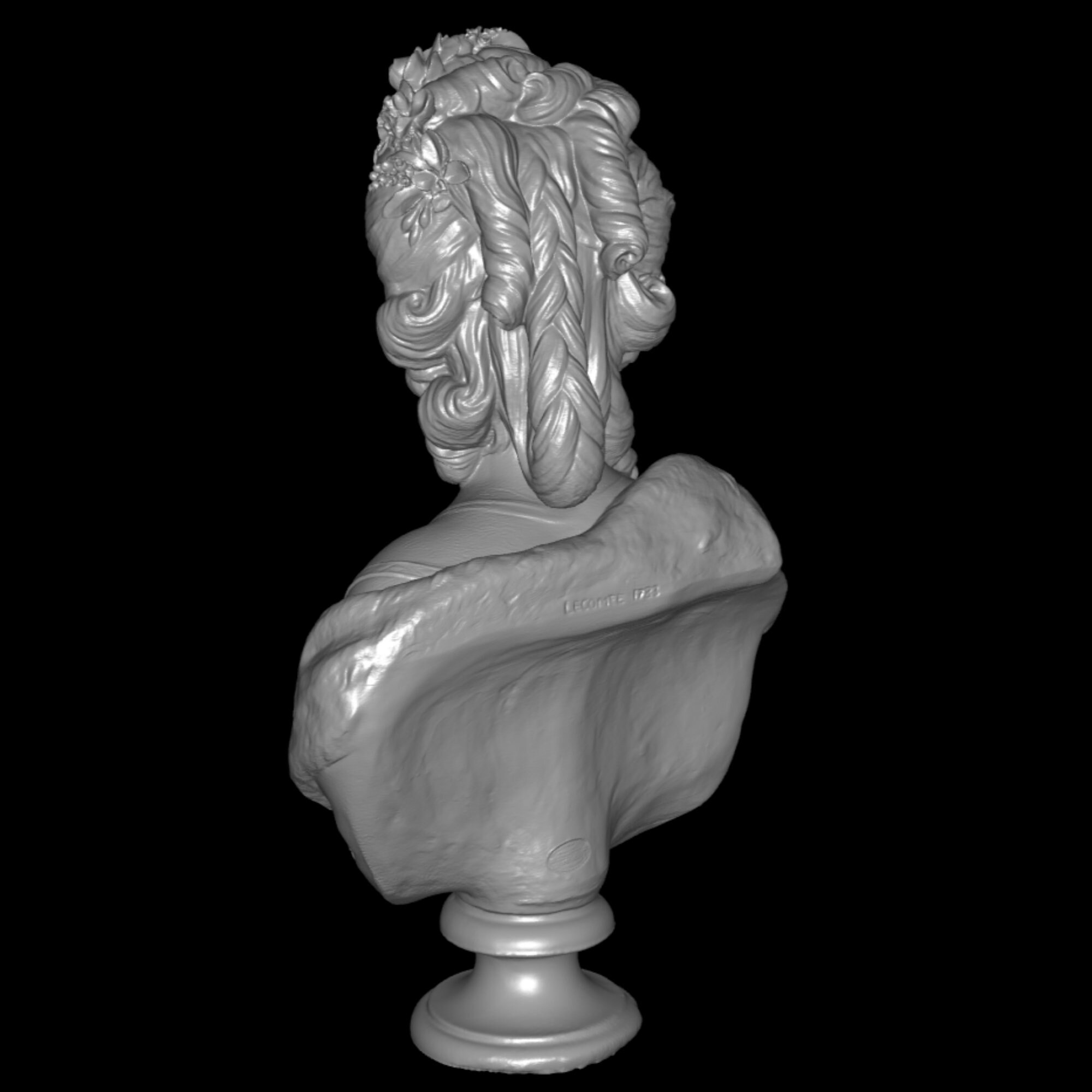 Marie 3d Printed Statues Mini Statue Home Etsy