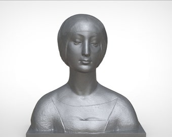 Female Bust Statue, Famous Roman Busts, Bust Of A Woman, Woman Bust Statue, Bust Woman, Female Bust Stl, Female Bust Vase, Roman Bust Decor