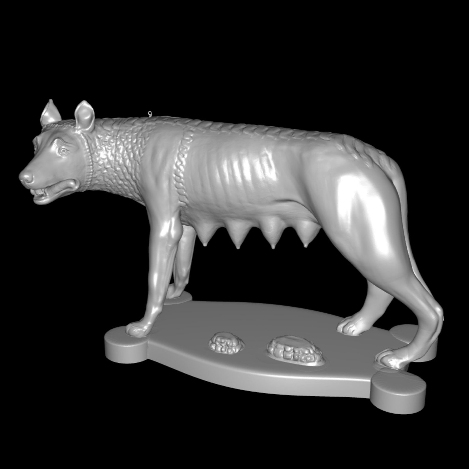 Capitoline Wolf Statuefamous Art Replicasetsy Home Etsy UK