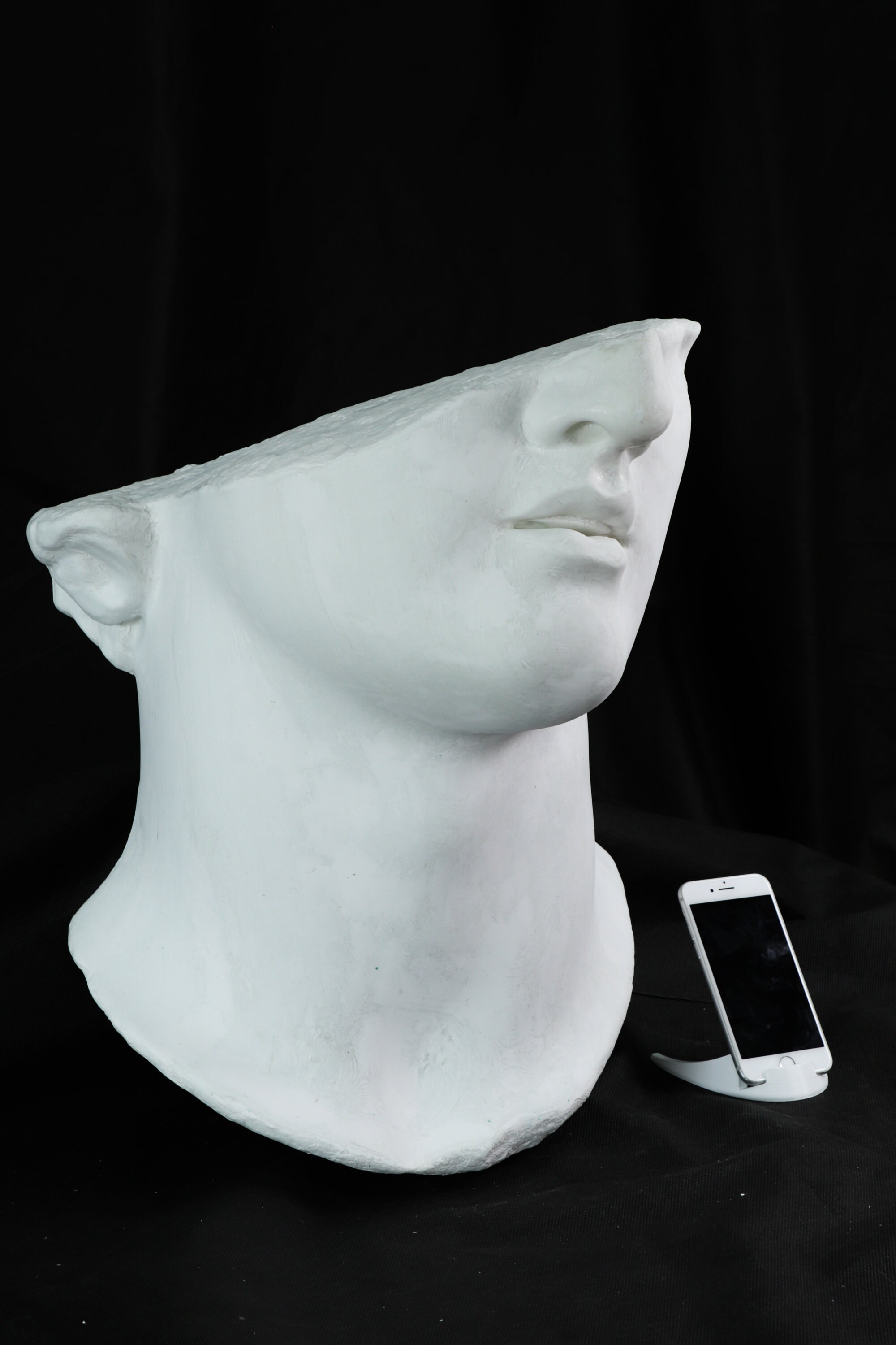 Fragmentary Colossal Head of A Youth