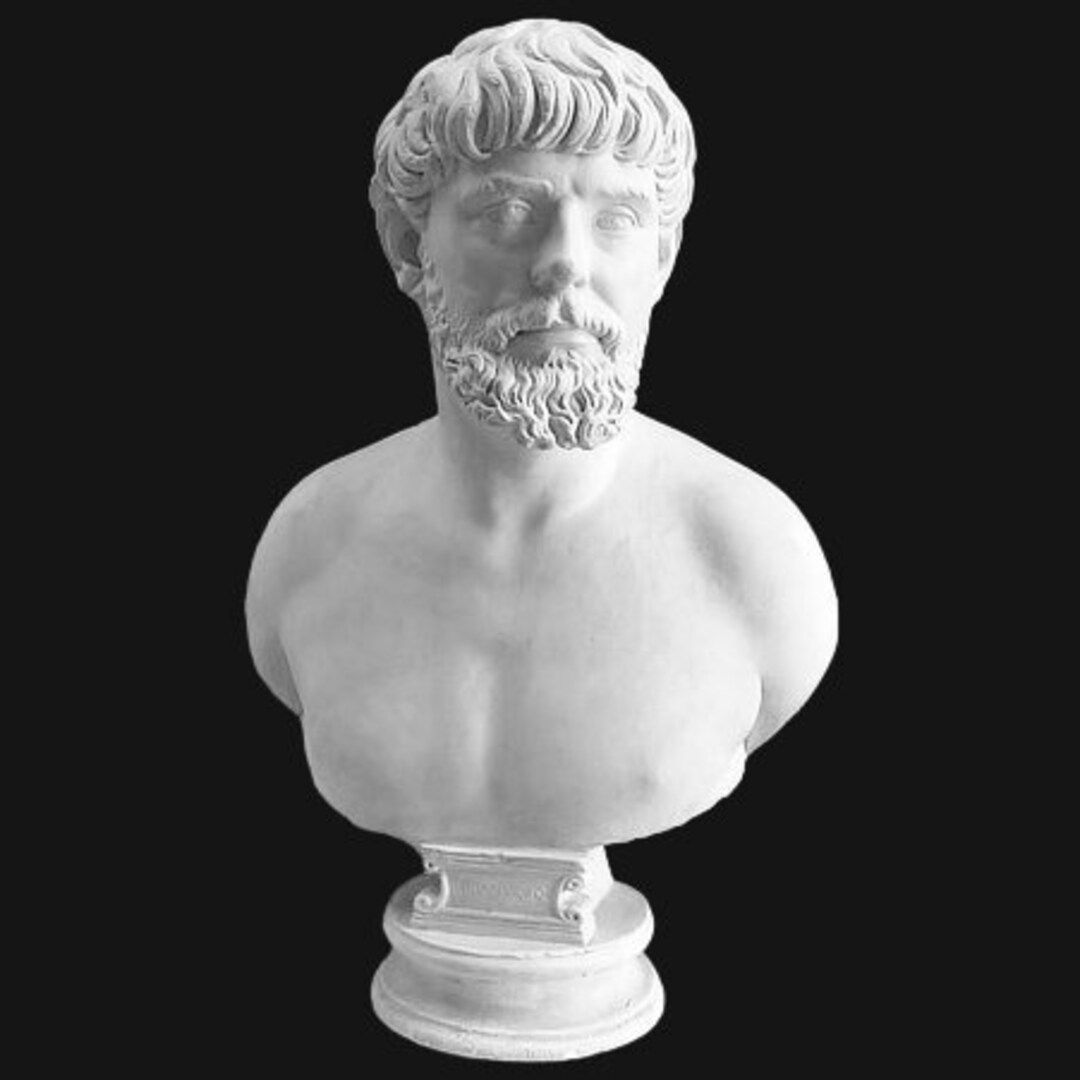 Bust of Apollodorus of Damascus Replica Greek Bust Portrait Etsy
