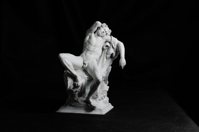 Barberini Faun Sculpturereplica Sculptureclassy Home Etsy