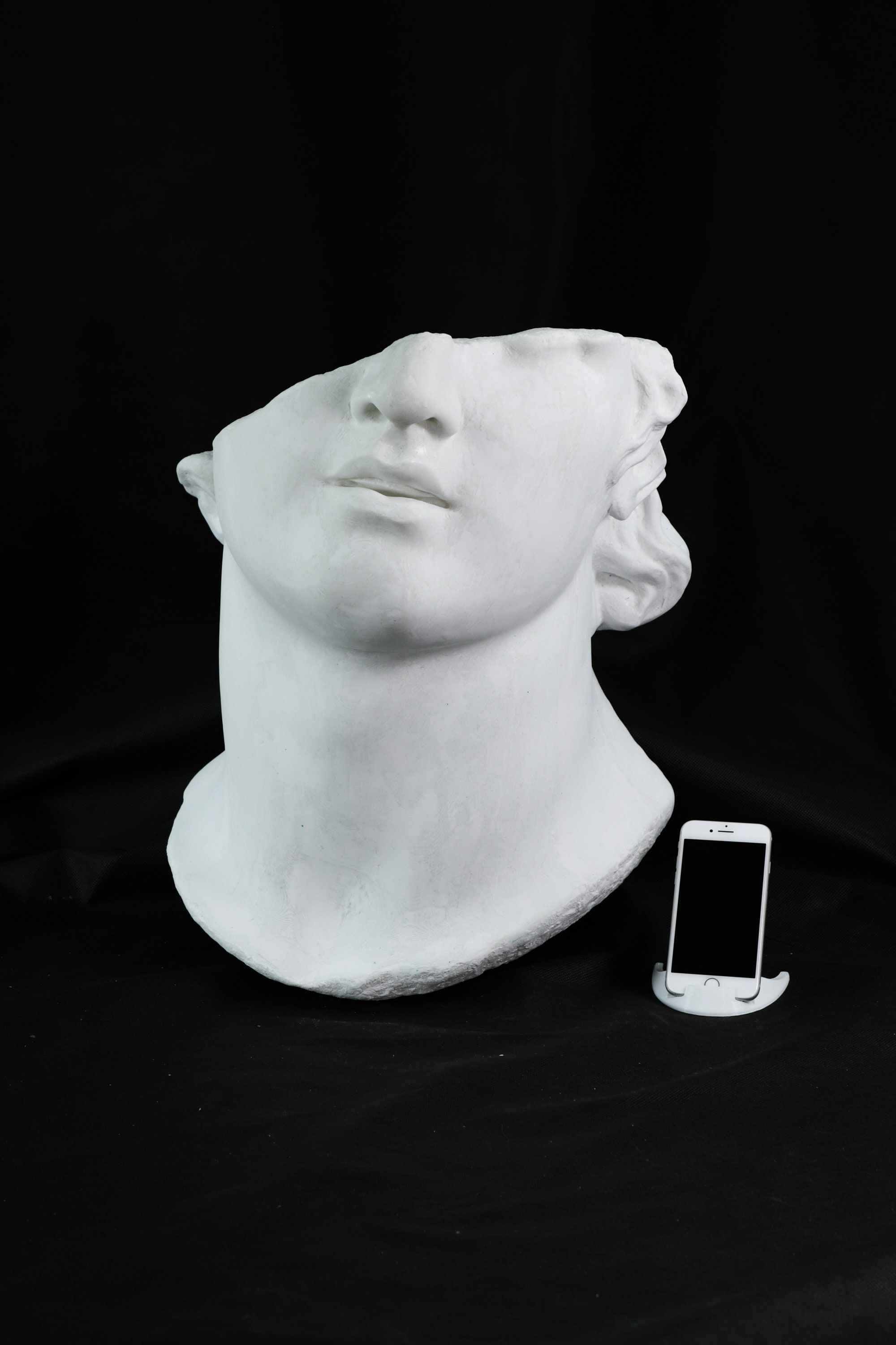 Fragmentary Colossal Head of A Youth