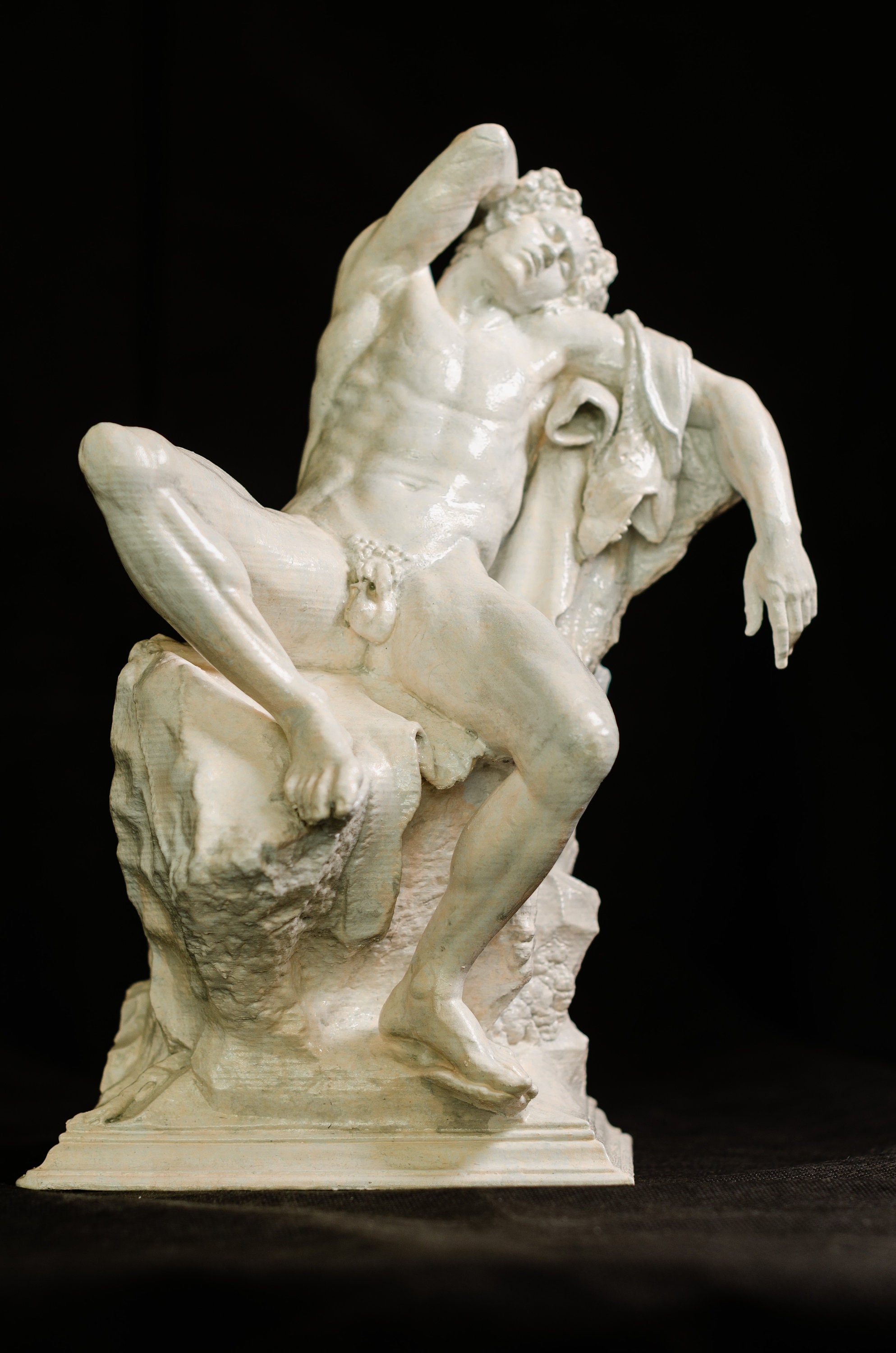 Barberini Faun Ancient Greek Art Plastic Sculpture Etsy Canada
