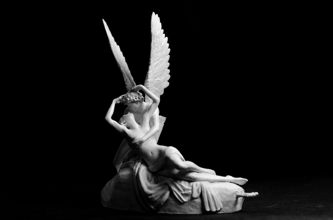 Psyche Revived By Cupids Kisscupid Statuefamous Etsy