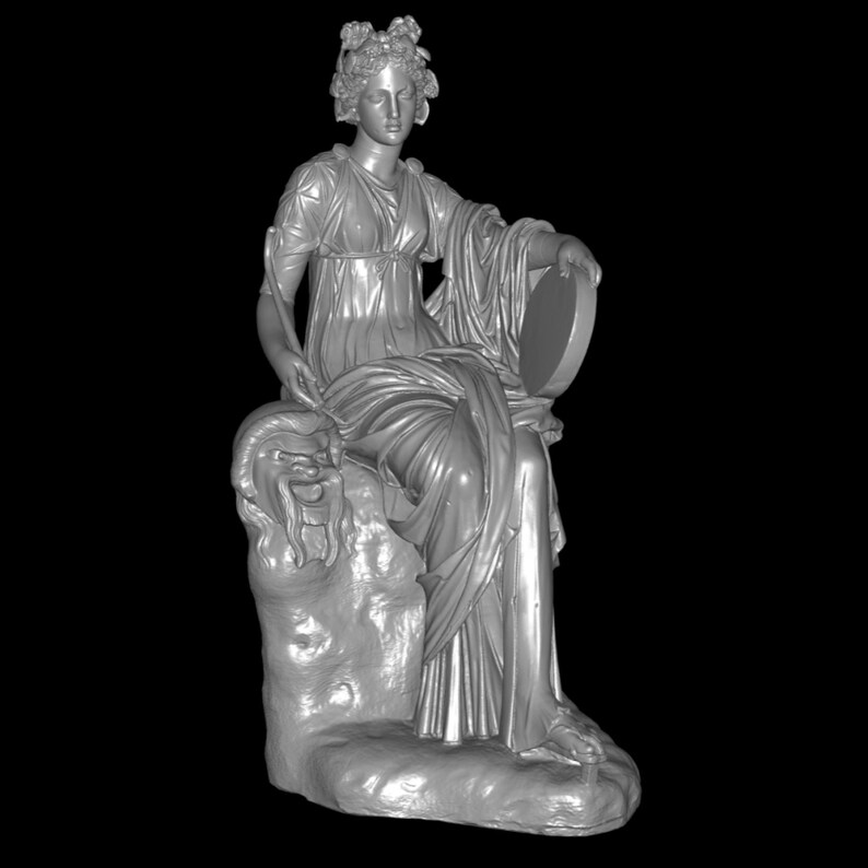 Seated Muse Roman Statue Classic Sculptures Greek Statue Etsy