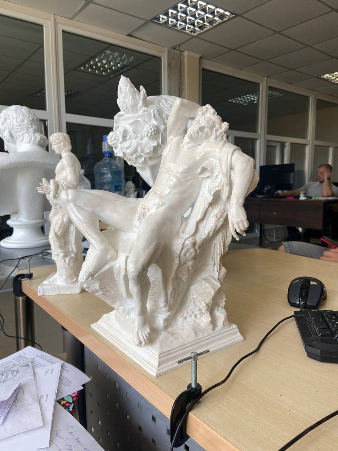 Barberini Faun Classic Sculptures Ancient Greek Art Plastic Etsy Ireland