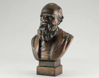 Bust of Charles Darwin, charles darwin theory, charles darwin university