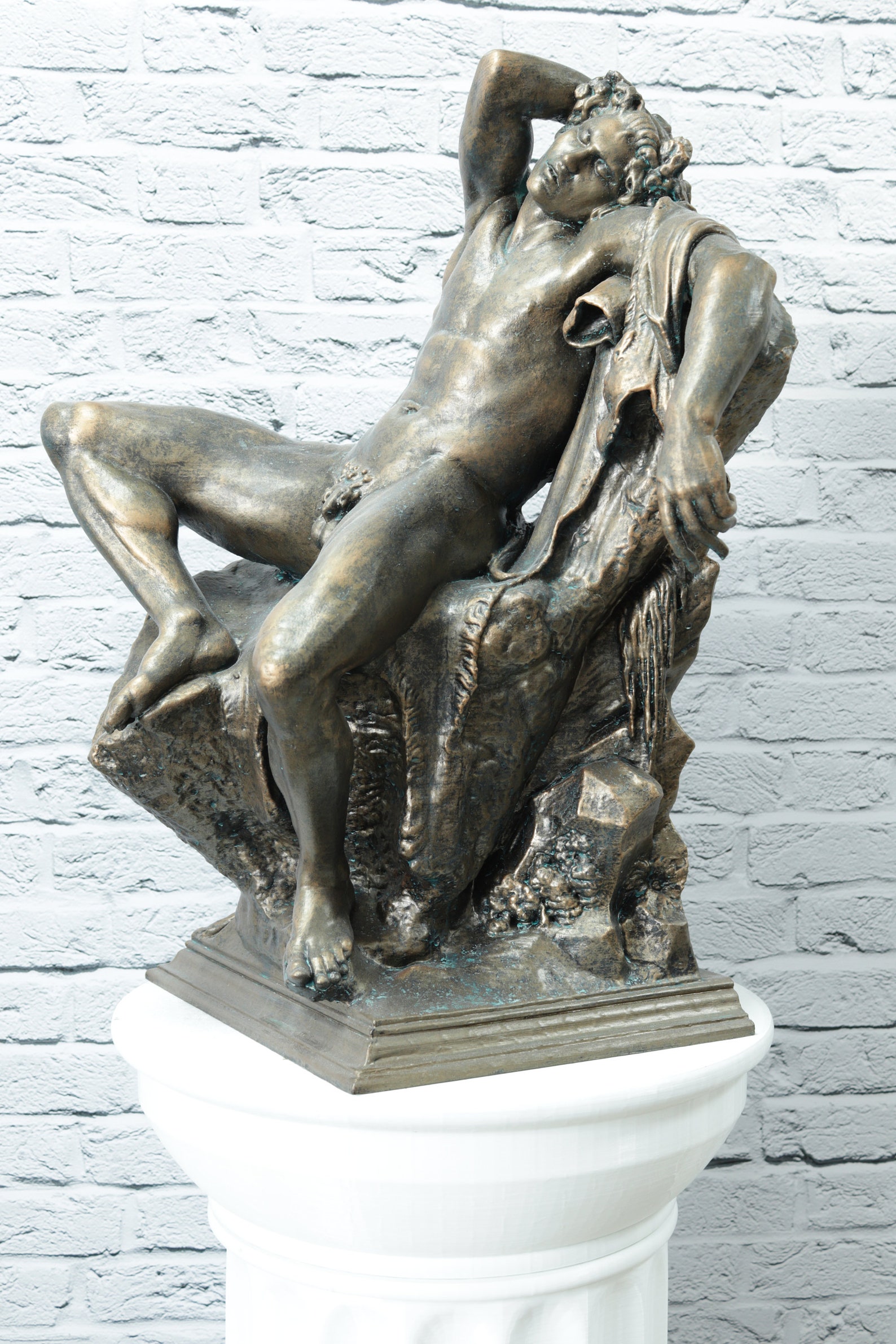 Barberini Faun Classic Sculptures Barberini Faun Ancient Etsy