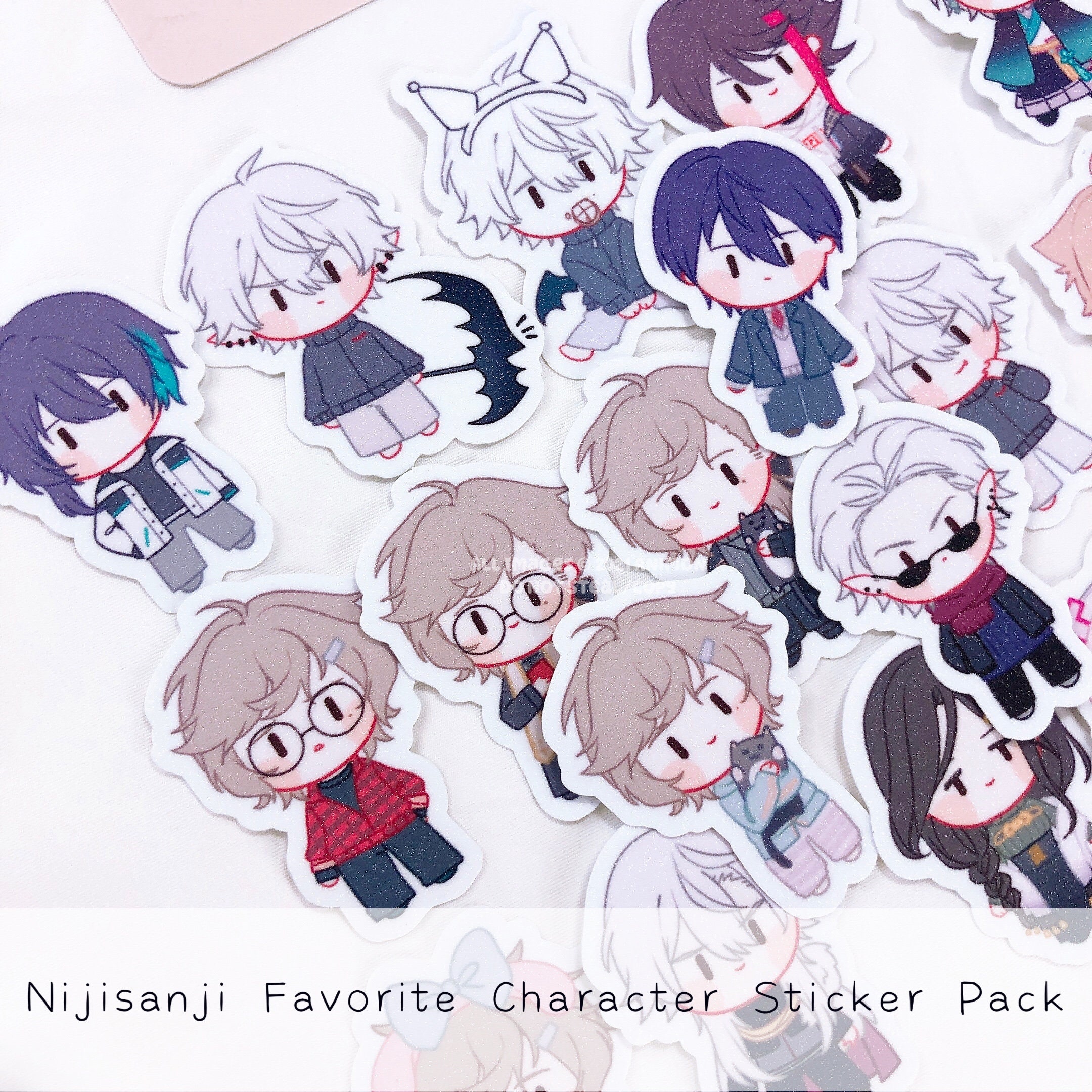 Nijisanji Favorites Decal Vinyl Sticker Pack 18 Pieces - Etsy Denmark