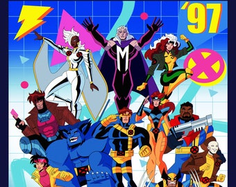 X-MEN ファースト・クラス レトロ映画ポスター v.2 - Etsy 日本