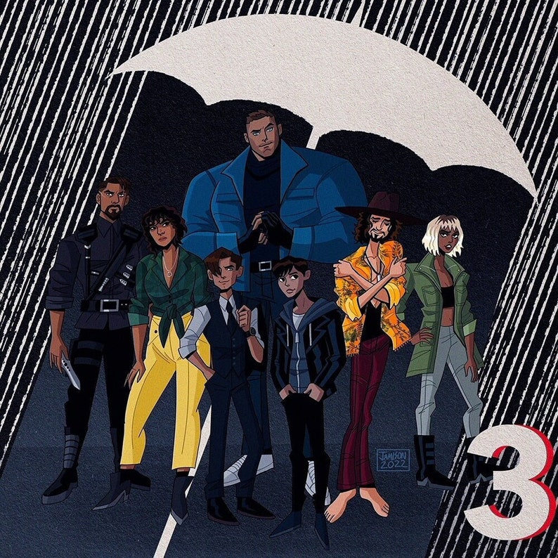 The Umbrella Academy Season 3 Etsy