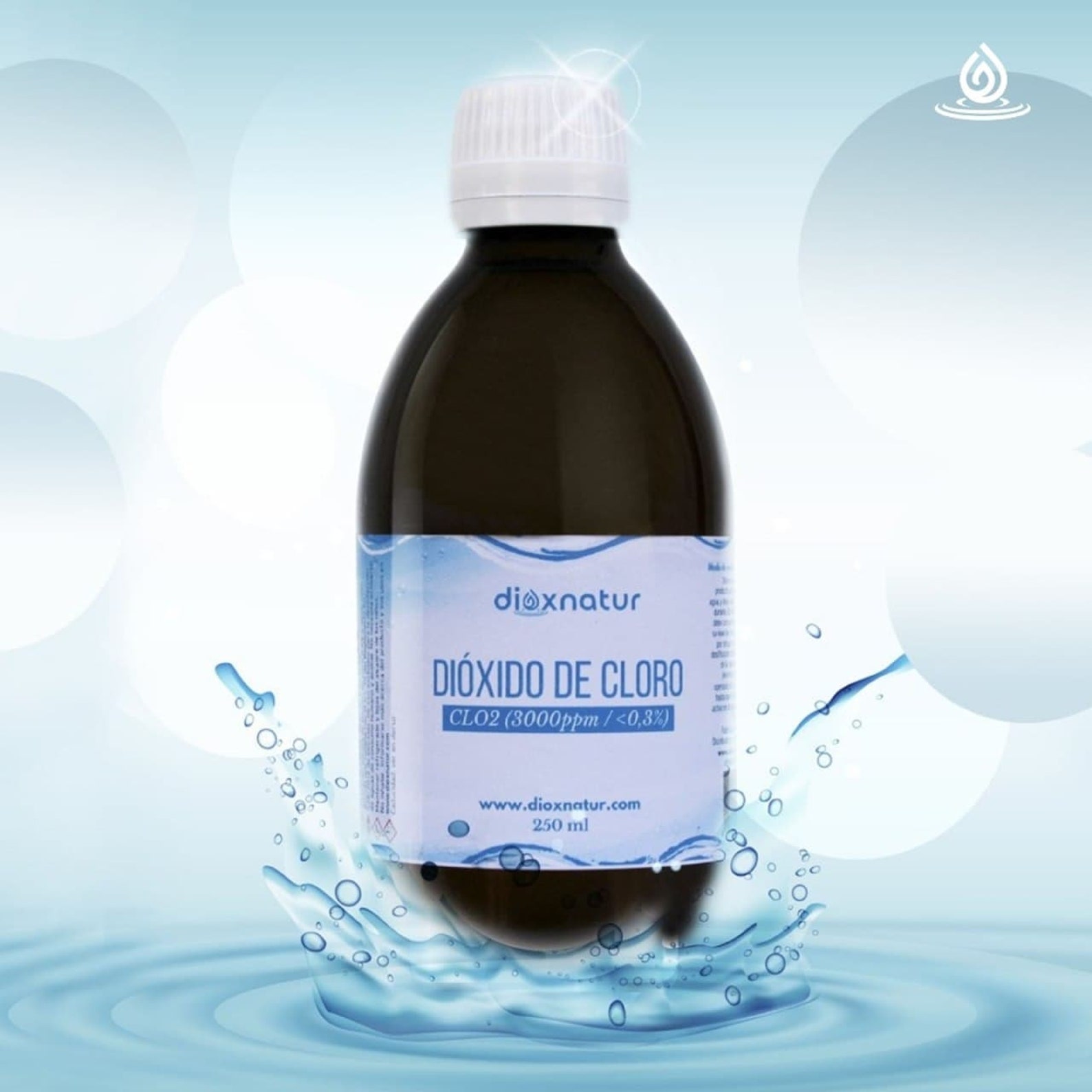 Chlorine Dioxide 250ml CDS 3000 ppm Dioxnatur High Quality Etsy