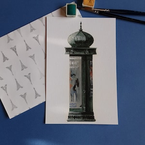 Paris, Morris Column, history, Paris Street