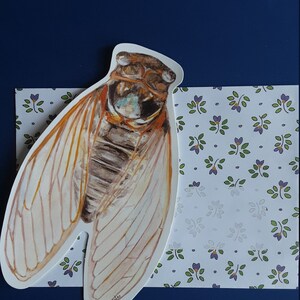 Provence, cut-out postcard, Provence, animals, cicada, nature, summer, song, vacation, hill