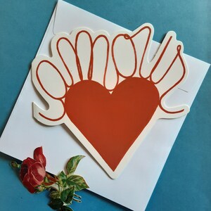 love,valentine’s day,valentine’s day,double die-cut card,