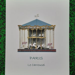 paris, the carousel, games, children, merry-go-round