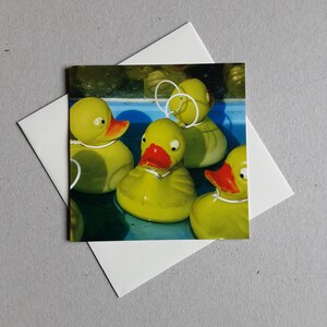 carte de voeux,fête foraine,petits canards,enfants, anniversaires et fêtes, goûters, invitations