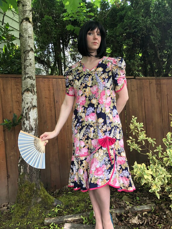 Abito floreale vintage in stile Muumuu hawaiano degli anni | Etsy Italia