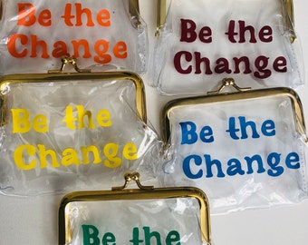 Be The Change coin purse