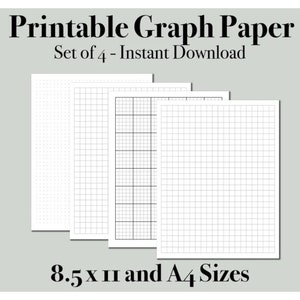 Printable Graph Paper PDF. Dot Grid Paper. Bullet Paper. Grid Paper. Digital Graph Paper. Journal Graph Paper. Graphing Paper