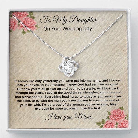 Wedding Gift for Daughter Wedding Gift for Bride From Mom Etsy