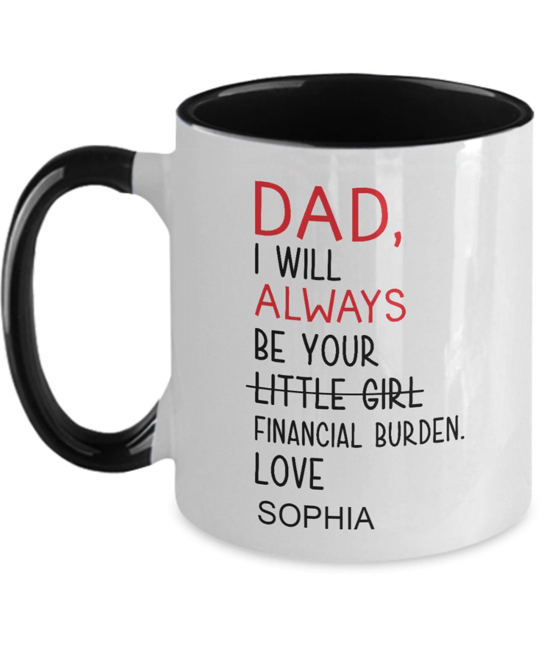Dad Gifts From Daughter Funny Dad Gift Idea Father's Day, Funny