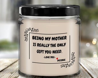 Funny Candle For Mom|Vanilla scented|Christmas gift|Personalization gift|Mom Birthday gift|Gift For Mom|Sarcastic Mom Gift from Daughter