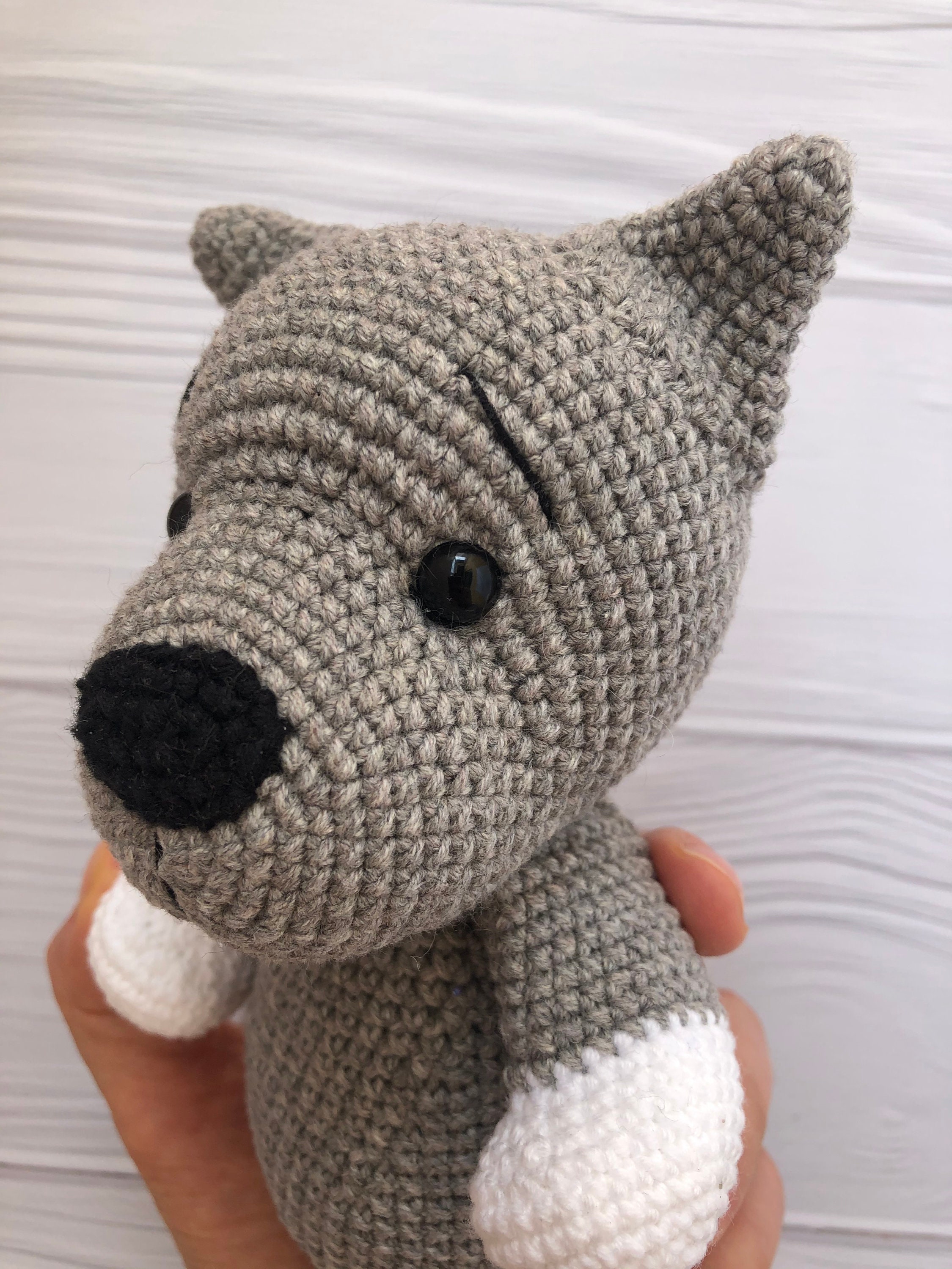 Crochet pattern wolf / Amigurumi wolf plush PDF pattern / Etsy