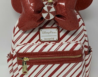 loungefly candy cane backpack