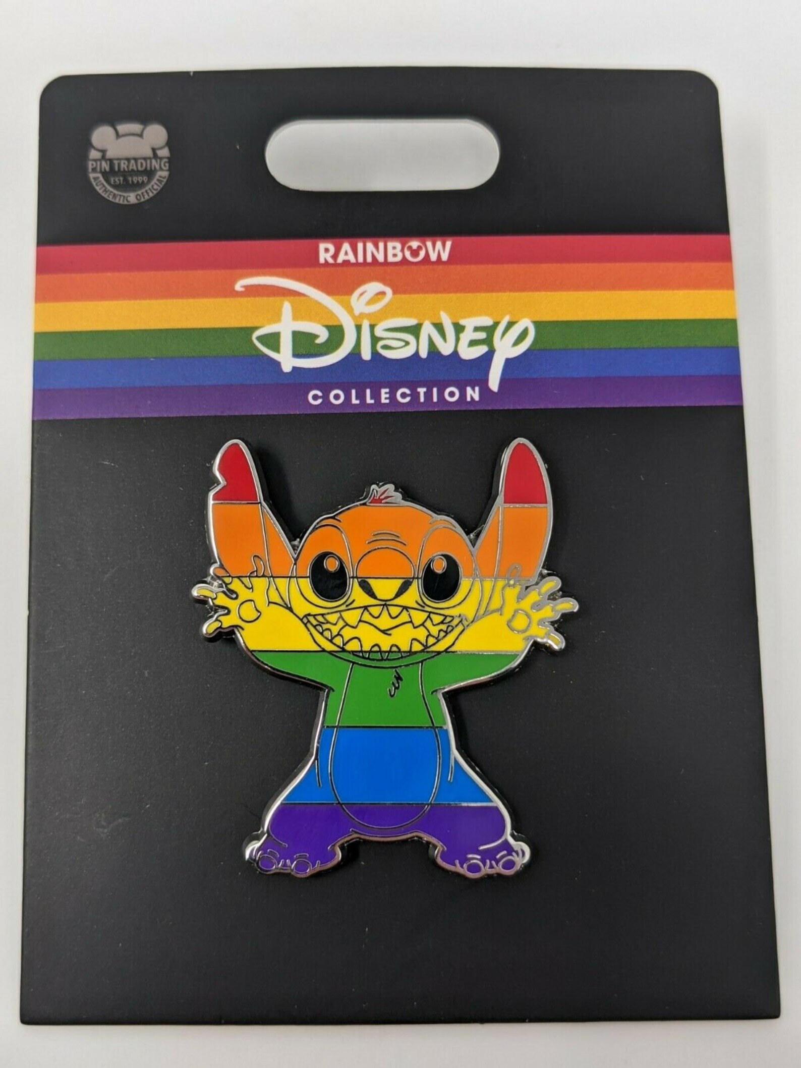 Stitch Pride Disney Rainbow Collection Pin Trading Etsy