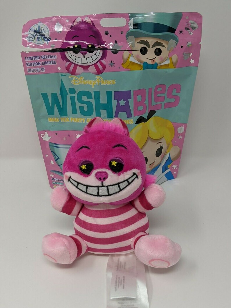 Disney Parks Alice In Wonderland Wishable Cheshire Cat Wishables