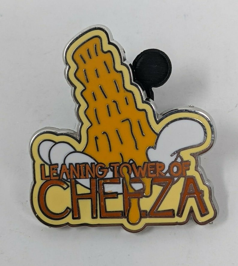 A Goofy Movie Leaning Tower of Cheese Disney Pin Trading Etsy