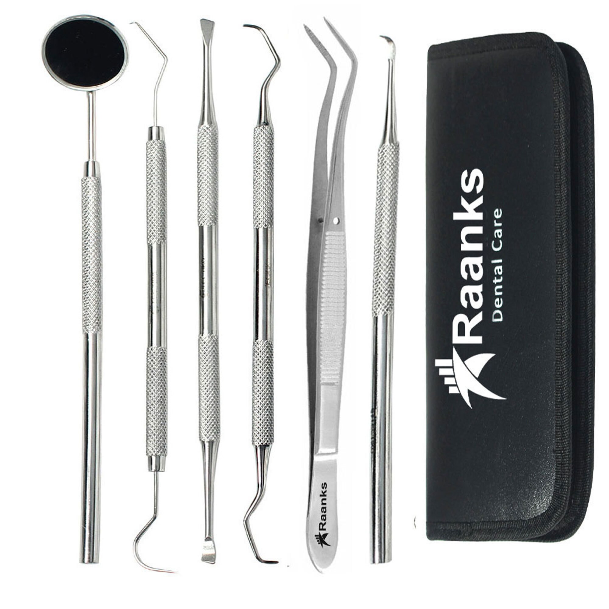 Dental Floss Tools Kit Plaque Remover Teeth Whitening Scaler Etsy