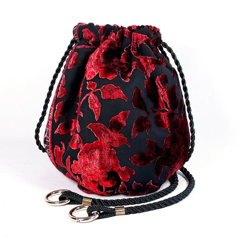 Buckle Clutch Bag in Fabric