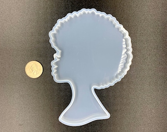 Moule en silicone Afro Woman