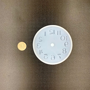 Mini Wall Clock Silicone Mold