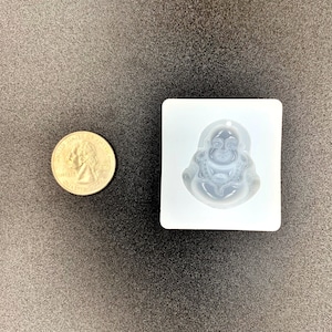 Silikon Lächelnd Buddha Anhänger Form