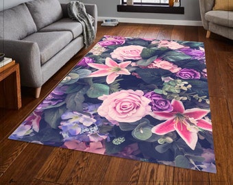 Hot Pink Rug Etsy