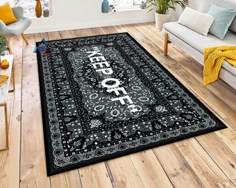 Keep Off  Rug, Keep off Carpet, For Living Room, Fan Carpet, Area Rug, Popular Rug, Personalized Gift, Themed Rug, Home Decor, Fantastic Rug