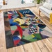 World, Earth, Space Round Rug,rug,round Rug,round Carpet,pattern ...