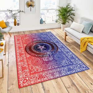 USA Flag Rug, Freedom, Keep Off Rug, Living Room Rug, Designer Carpet, Area Rug, Popular Rug, Personalized Gift Rug,Independence, Office Rug