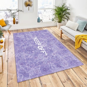 Keep Off Rug, Keep off , For Living Room, Distinguished Large Area Rug, Popular Rug, Personalized Gift, Rug, Home Decor, Keepoff, Luxury Rug