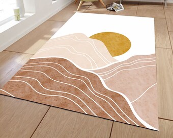 Abstract Art Rug Etsy