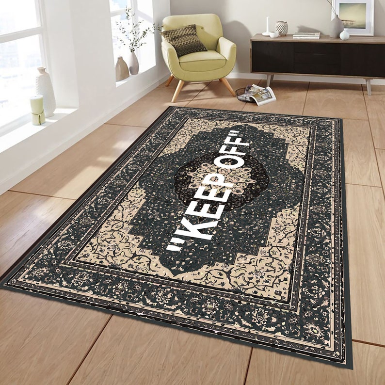 Classic Keep off Rug Keep off Carpet Fan Carpet Etsy