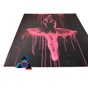 Ballerina Rug,ballet Shoes Rug,ballet Rug,ballet Studio,ballerina Rug ...