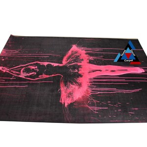 Ballerina Rug,ballet Shoes Rug,ballet Rug,ballet Studio,ballerina Rug ...