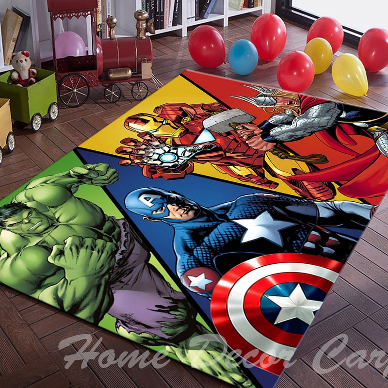 Avengers Rug - Etsy